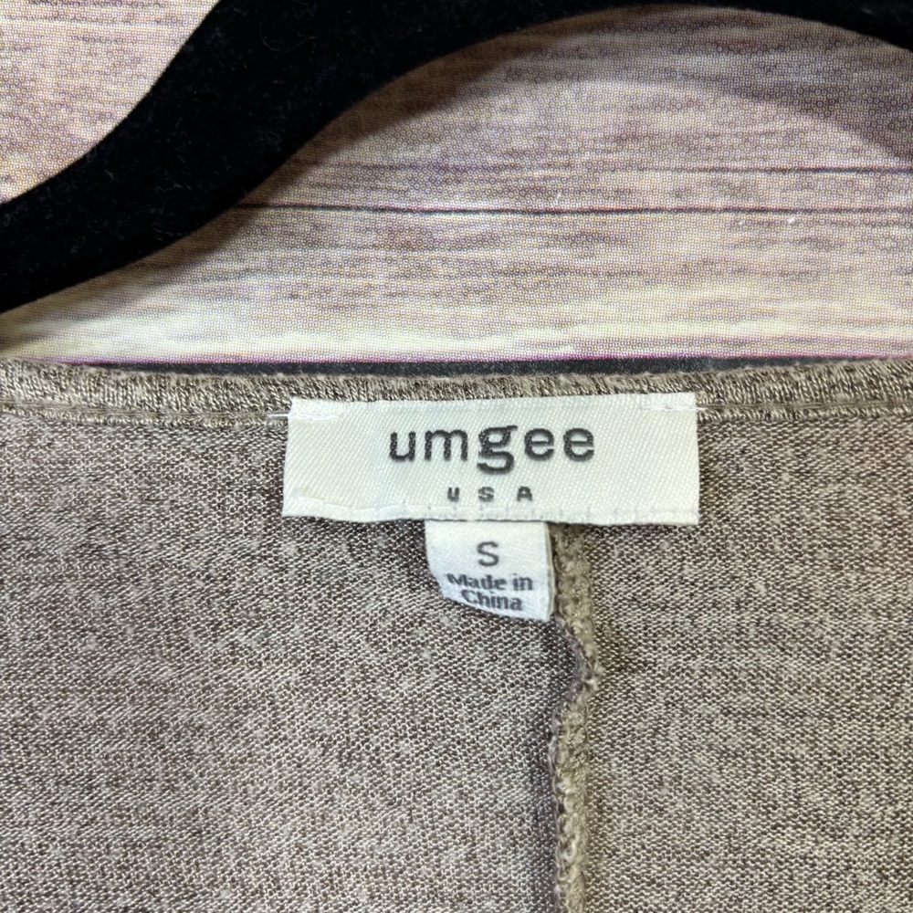 UMGEE Long Sleeved Tunic Top Lace Edge Size Small - Picture 3 of 8